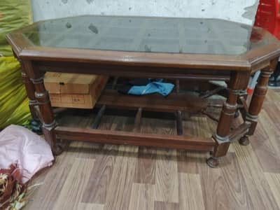 I am sale wooden  table  good condition