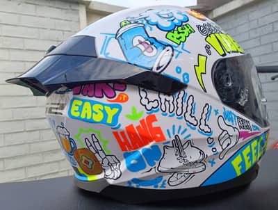 LS2 FF802 Flash Vibes White