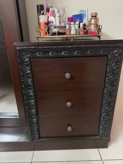 wooden dressing table