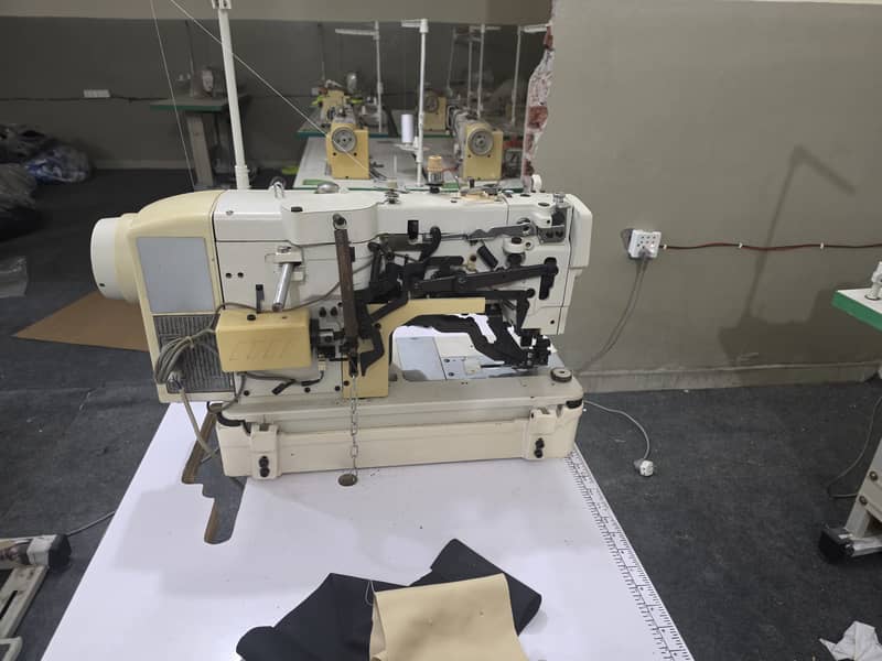 Complete Hosiery Setup | Automatic Machines | Big Cutting Table 1