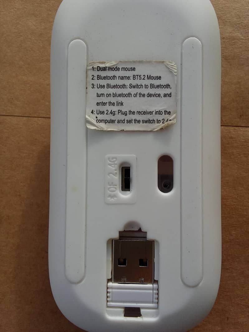 Bluetooth plus wireless rechargeable Mouse 8