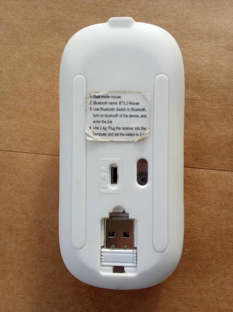 Bluetooth plus wireless rechargeable Mouse 9