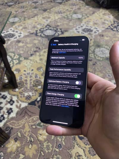 Iphone 13pro 128gb jv B. H 100%