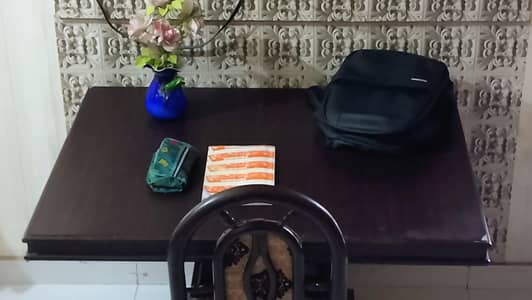 Vintage Style Study Table with a Single Chair