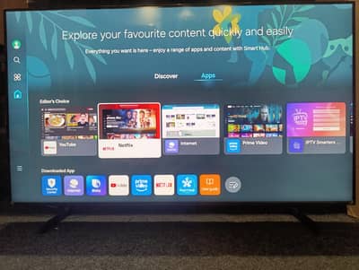 Samsung 55" model CU8000