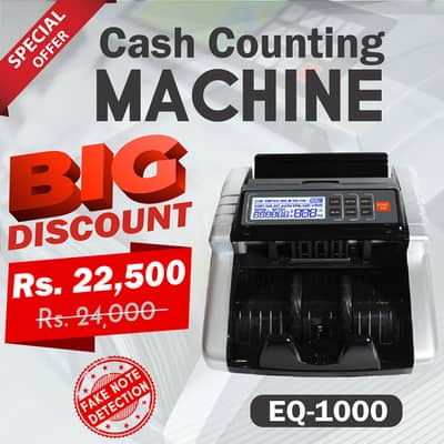 bank cash currency note counting machine with fake note detection