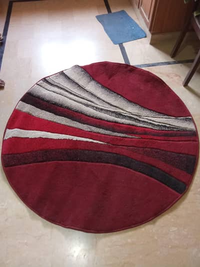 Turkish Round Rug 150x150cm - Gently Used