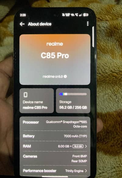 Realme C85 pro 8/256 GB