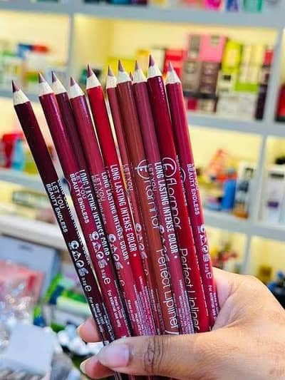 High Pigmented Multicolor Lipe pencil Set  Pack Of 12