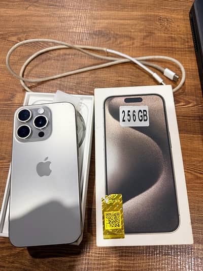 Iphone 15 Pro 256 GB PTA approved