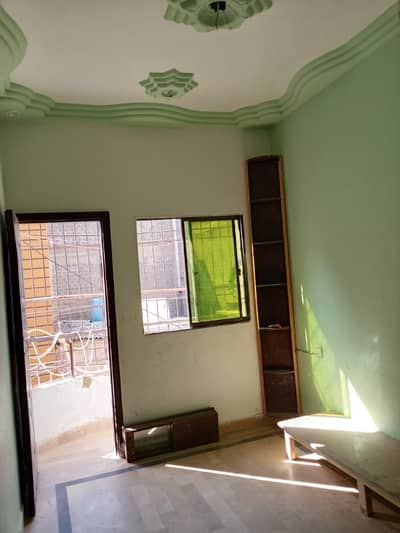 Flat for sale 2floor main korangi crossing 31 G Allah wala Town