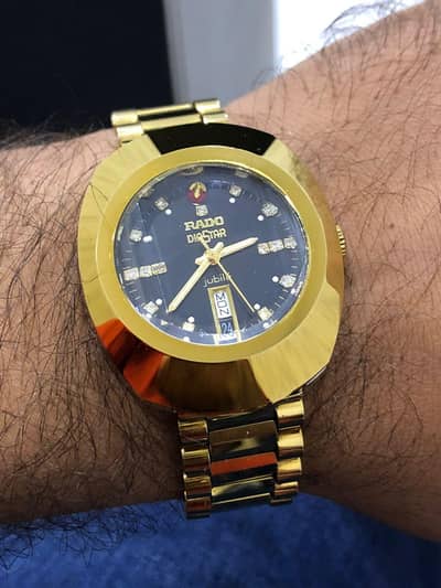 Rado Diastar black dial