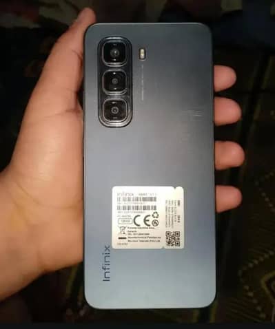 infinix hot 50 pro 8 plus 5 RAM 128 GB memory complete box 7 month war