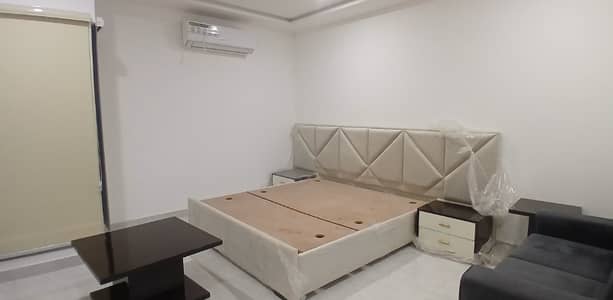 Furnished Luxury Studio Brand New Apartment Available For Rent (Airbnb Allow) in Gulberg Lahore
