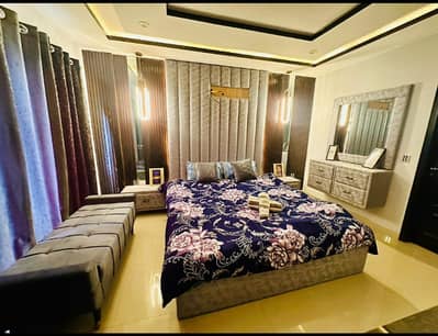 1 Bedroom VIP Full furnish flat per day available in Bahria town Lahore 0300 4561276