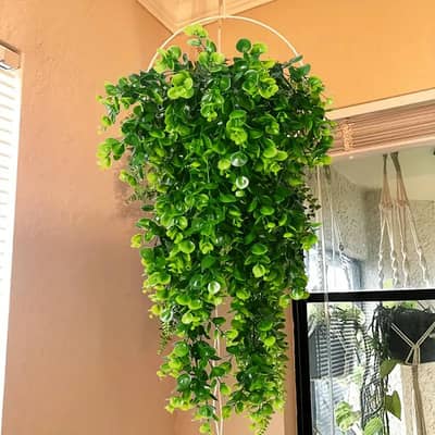 1pcs Artificial Hanging Eucalyptus Plants