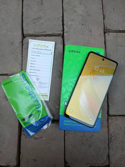 Infinix Smart 8 Pro 4+4/128Gb Mobile 4G  / No oppo vivo tecno Samsung