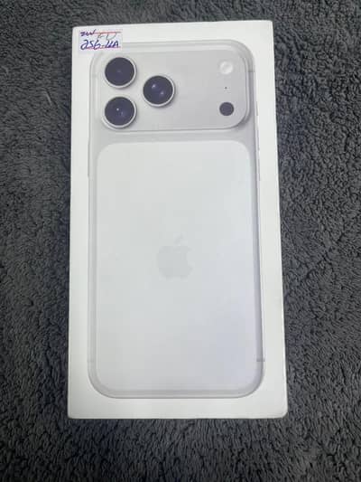 17 pro max 256gb Non PTA Box pack