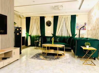 1 Bedroom VIP Full furnish flat per day available in Bahria town Lahore 0300 4561276