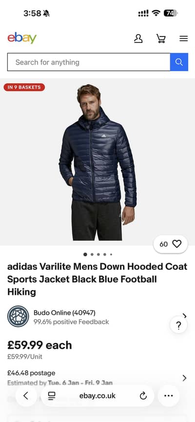 Verolite Adida’s Jacket size L