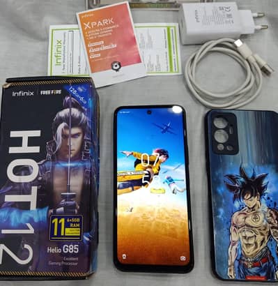 infinix Hot 12*12/128GB,2Month WaRnty"ist Hand*Lussshh10/9.5,*