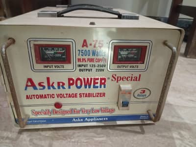 3000 watt Stabilizer