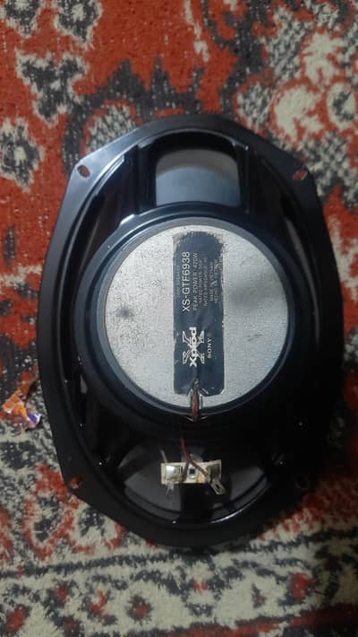 sony speaker 6x9 size with phta for sale urgent need of money
