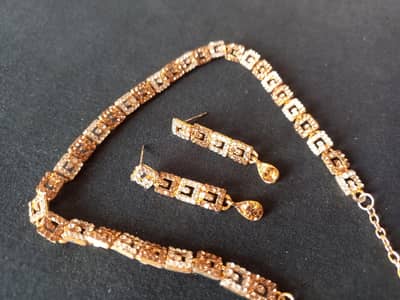 three types of necklace chokar set for women