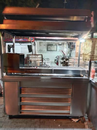 full setup barb q counter and other equipment for sale