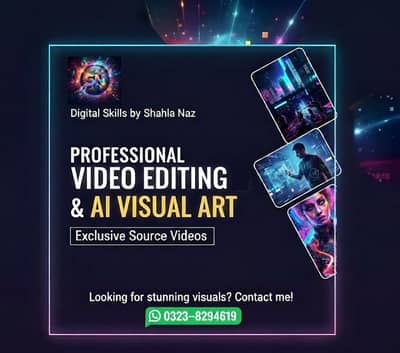 Professional Video Editor & AI Visual Artist