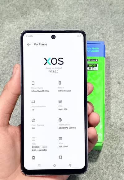 Infinix smart 8 pro official PTA Approved