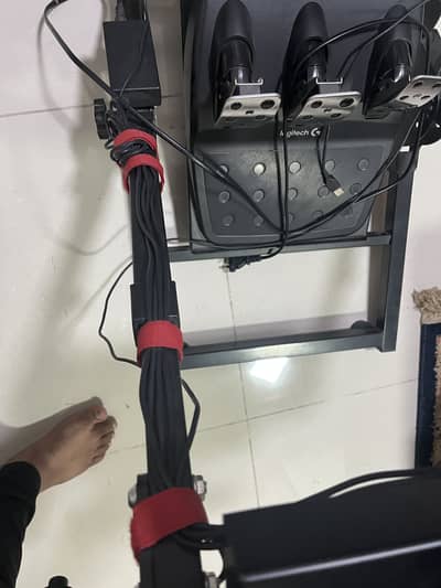 Logitech g29,gearbox and pxn stand