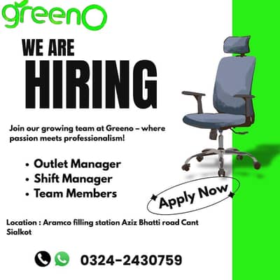 Outlet Manager || Shift Manager || Team Members || Jobs in Sialkot