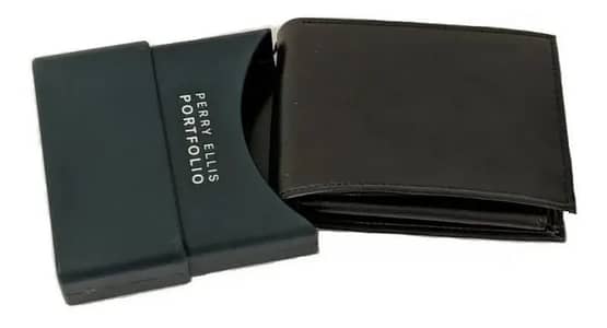 Perry Ellis Genuine Leather Men’s Wallet |Branded Wallet|Men's Wallet