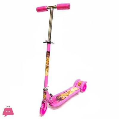 Barbie Metal Scooty 3 Wheel Box packed