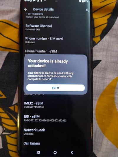 Motorola Moto Edge 2025 unlock sim will work