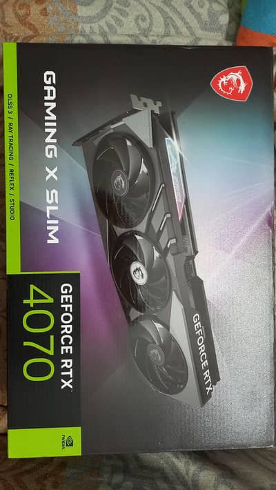 MSI Nvidia GeForce RTX 4070 Gaming X Slim 12G