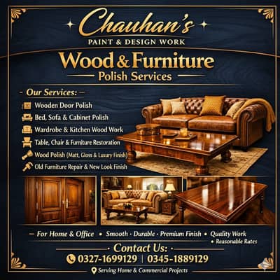 Deco paint | Wood Polish | Wood & Furniture Polish Services
