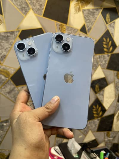 I phone 14 jv 128gb battery health 100% condition 1010