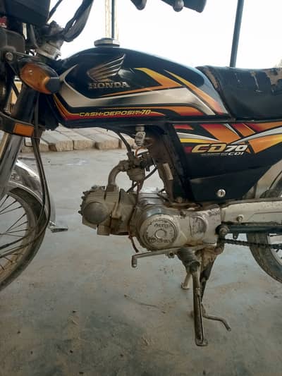 Honda CD 70 2022 Karachi number
