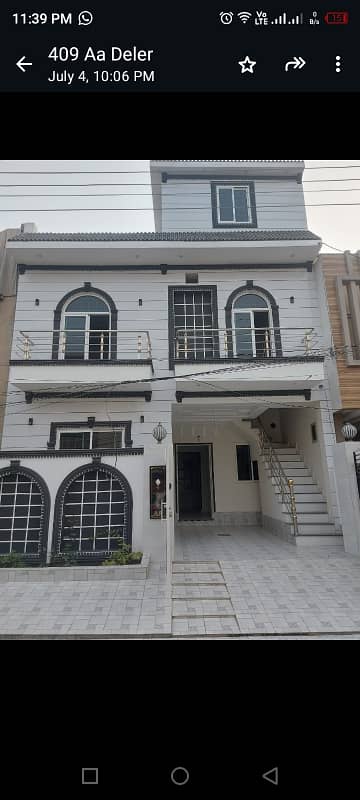 5 Marla New House For Sale In Aa Block