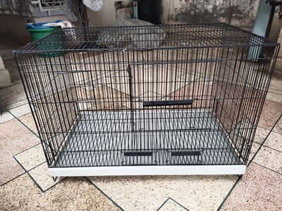 Cage for parrots