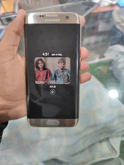 Samsung s7 edge all ok mobile 4/32 ram and storage 10/10 condition