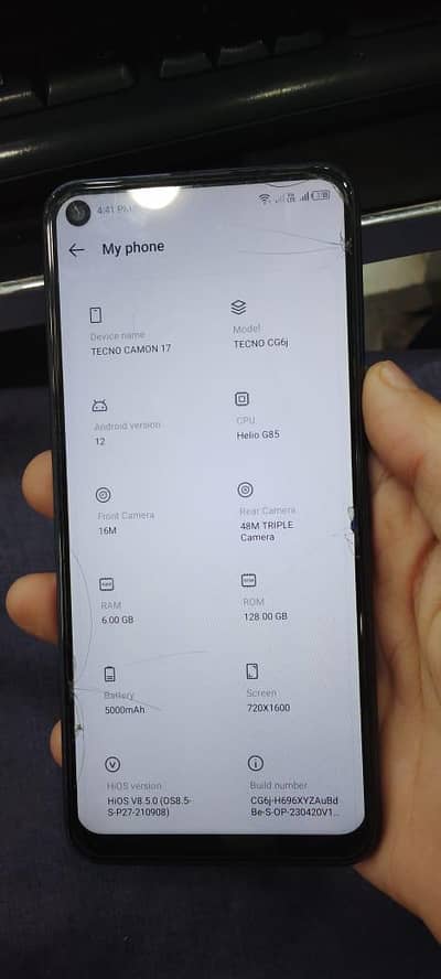 Tecno Camon 17 6 / 128