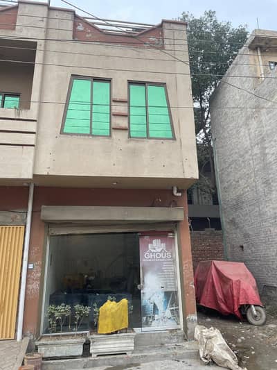 Commercial Shop with Flat For Sale in Bismillah Housing Scheme