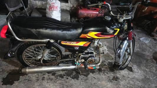 70cc United motorbike
