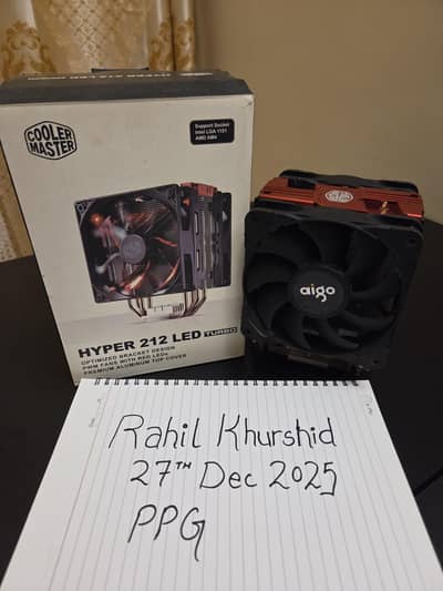 Cooler Master Hyper 212 LED Turbo CPU Cooler