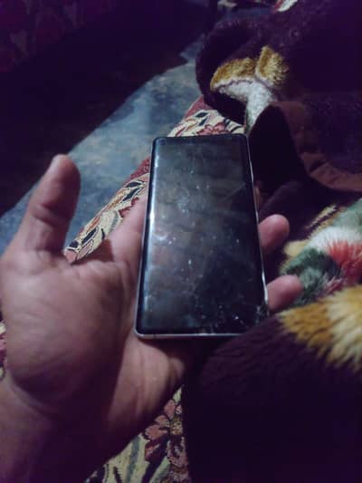 sony xperia xz3 just for parts pannel and back crack but on hota ha