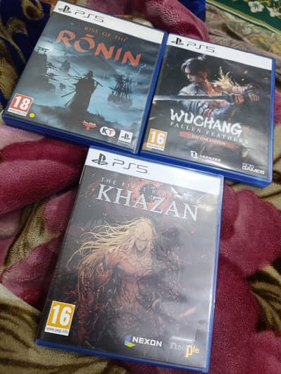 Wuchange , Khazan , Ronin Ps5