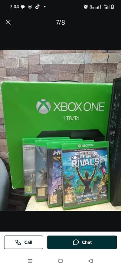 XBox One ( 1 - TB ) with Kinect Sensor